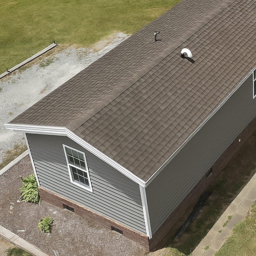 Manufactured home roofing in the Austin area